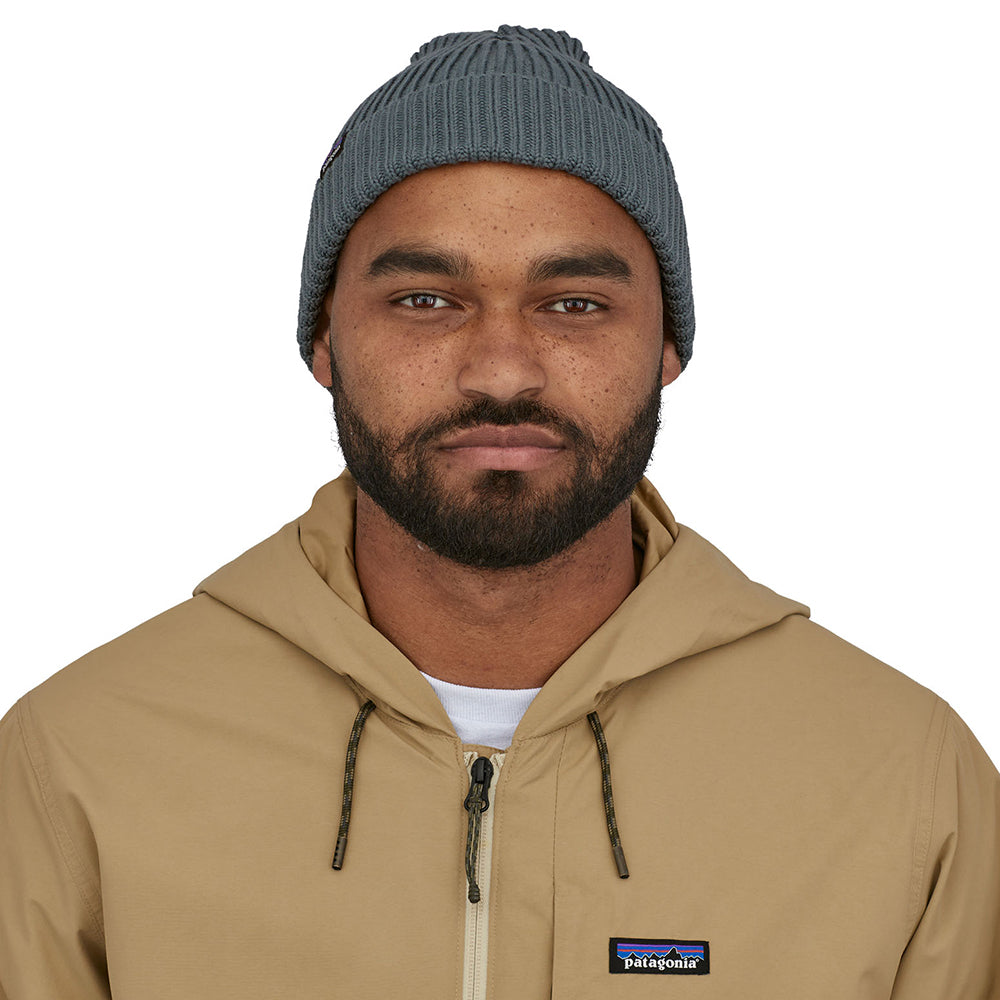 Gorro Beanie Fishermans con vuelta de Patagonia - Gris