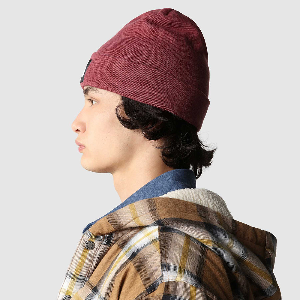 Gorro Beanie Dock Worker reciclado de The North Face - Ciruela
