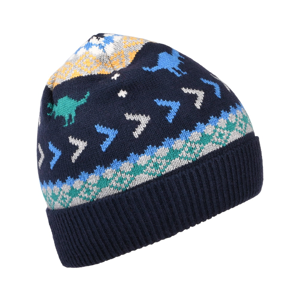 Gorro Beanie niños Toasty Dinosaur de Joules - Azul Marino