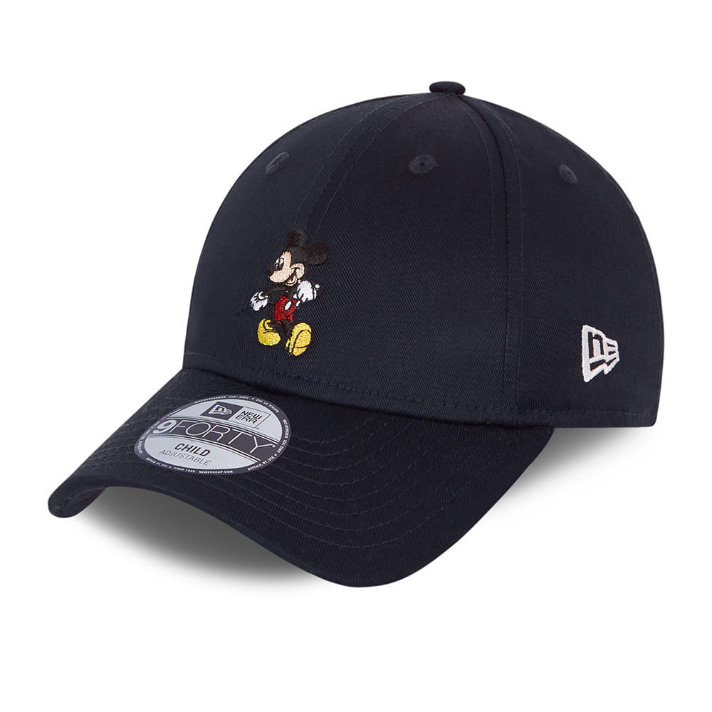 Gorra de béisbol niños 9FORTY Personaje de Disney Mickey Mouse de New Era - Azul Marino
