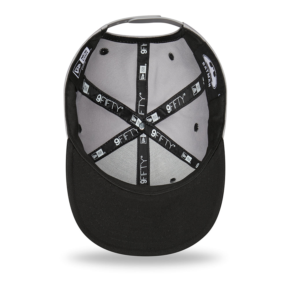 Gorra de béisbol niños 9FIFTY DC Comics Character Batman de New Era - Gris-Negro