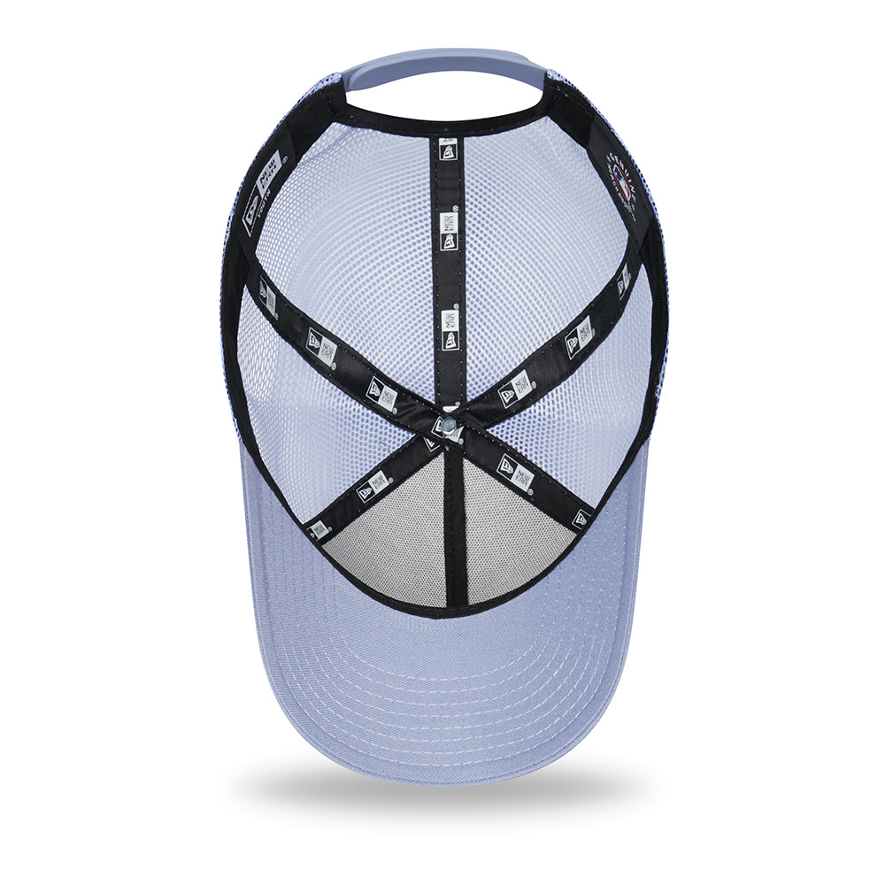 Gorra Trucker niños 9FORTY A-Frame MLB Tonal Mesh New York Yankees de New Era - Violeta