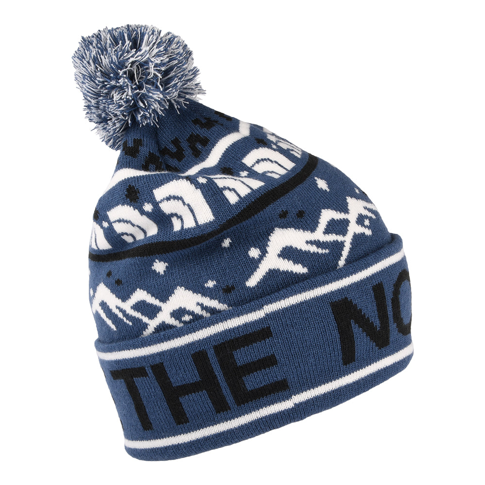 Gorro con pompón Ski Tuke de The North Face - Azul