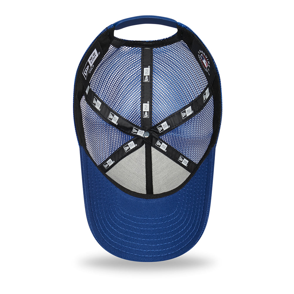 Gorra Trucker niños 9FORTY MLB League Essential New York Yankees de New Era - Azul Real-Blanco