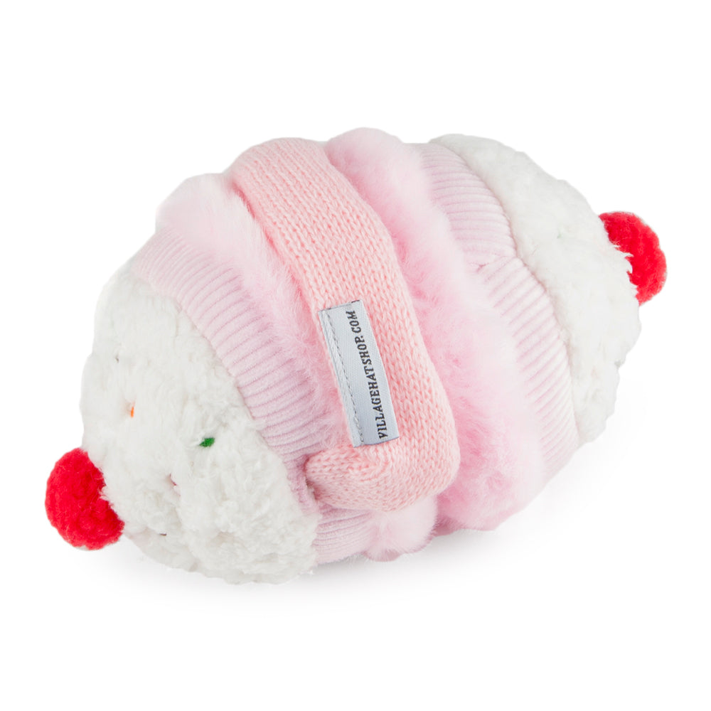 Orejeras de Cupcake de Village Hats - Rosa