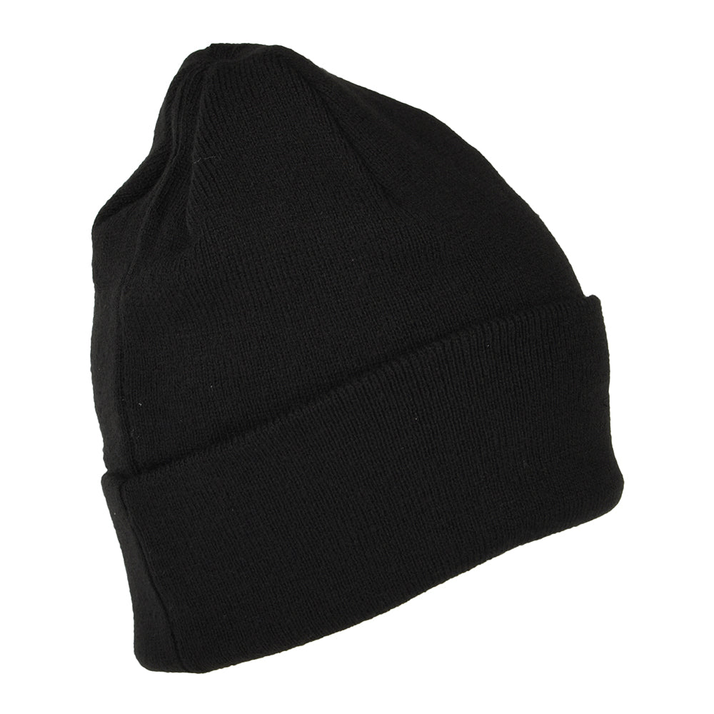 Gorro Beanie con vuelta MLB League Essential Boston Red Sox de New Era - Negro-Blanco