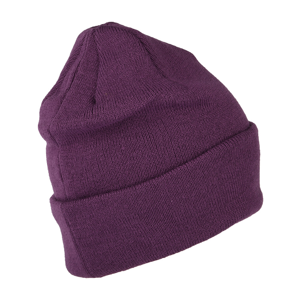 Gorro Beanie con vuelta MLB League Essential New York Yankees de New Era - Morado-Azul Marino