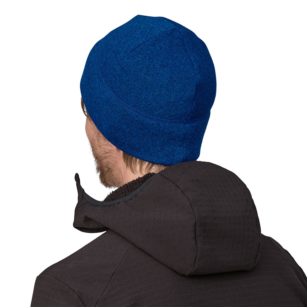 Gorro Beanie Better Sweater de reciclado de Patagonia - Azul Real