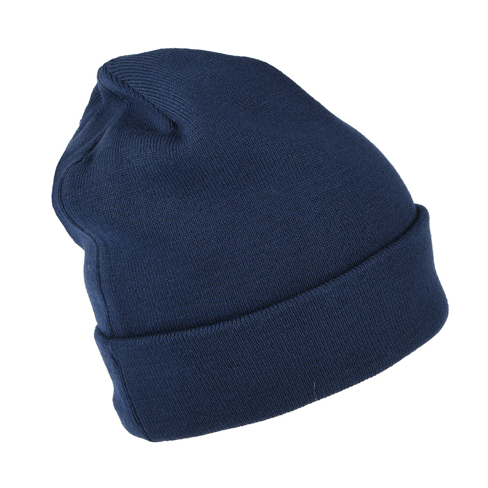 Gorro Beanie Swoosh con vuelta de Nike Golf - Azul Marino-Plateado