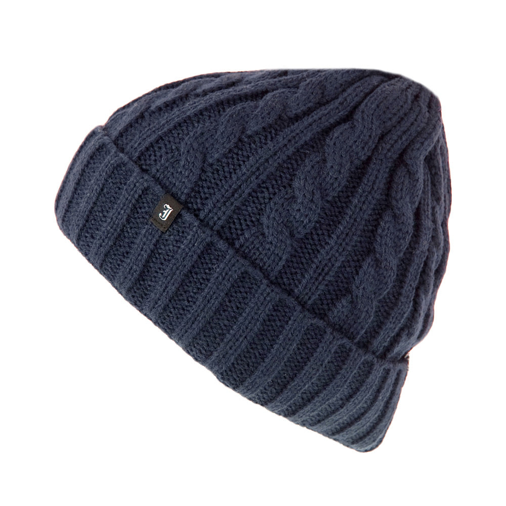 Gorro tejido de Jaxon & James Azul marino al por mayor