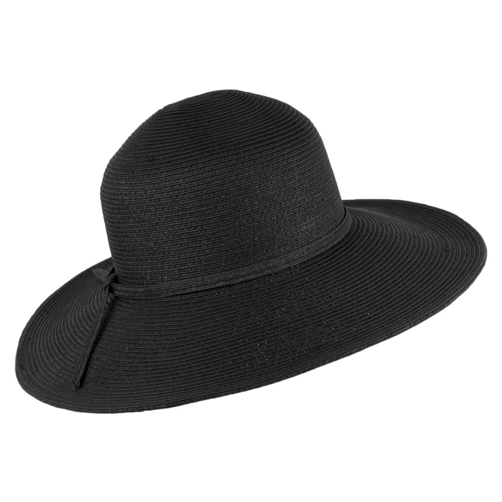 Sombrero playero Brighton de Sur la tete Negro al por mayor