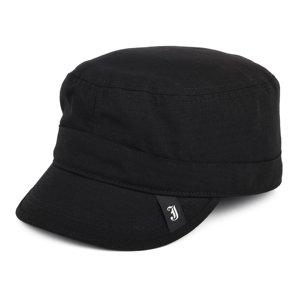Gorra militar Cadet de Jaxon & James Negro al por mayor