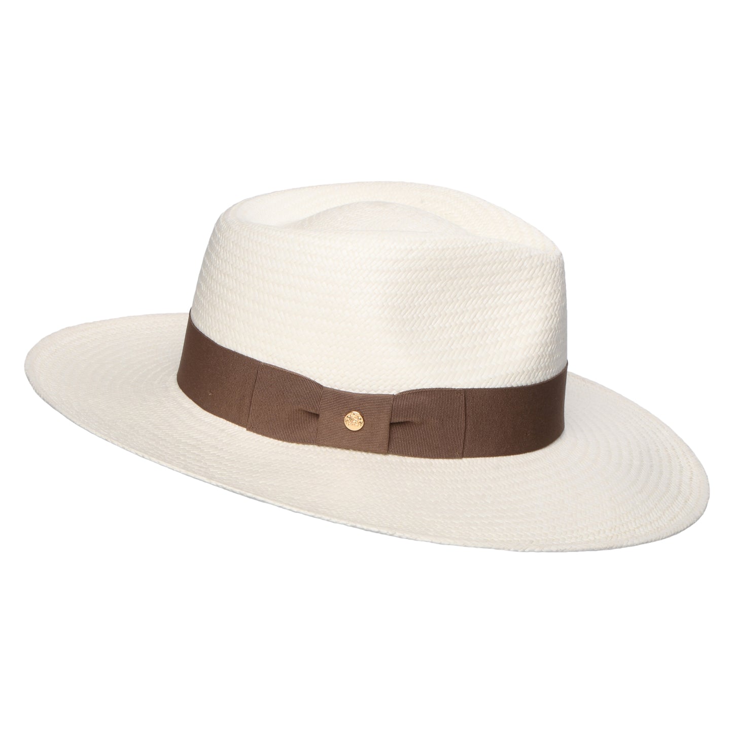 Sombrero fedora Panamá Chatsworth de Failsworth - Decolorado-Gris Topo