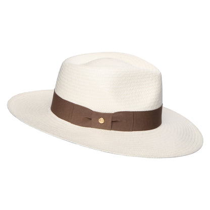Sombrero fedora Panamá Chatsworth de Failsworth - Decolorado-Gris Topo