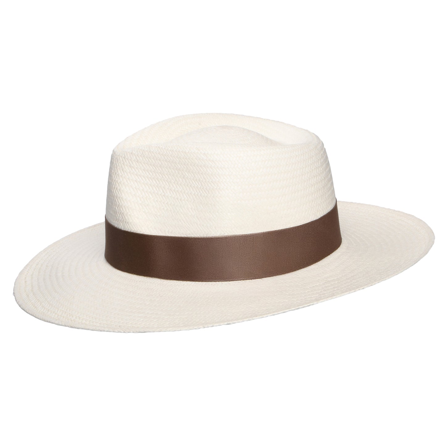 Sombrero fedora Panamá Chatsworth de Failsworth - Decolorado-Gris Topo