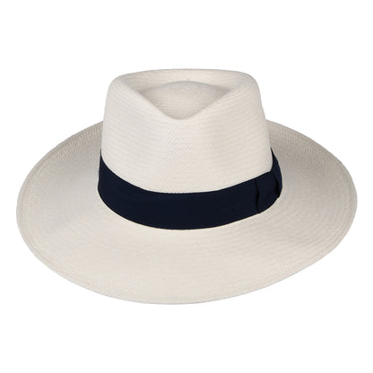 Sombrero fedora Panamá Chatsworth de Failsworth - Decolorado-Azul Marino