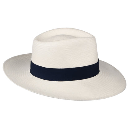 Sombrero fedora Panamá Chatsworth de Failsworth - Decolorado-Azul Marino