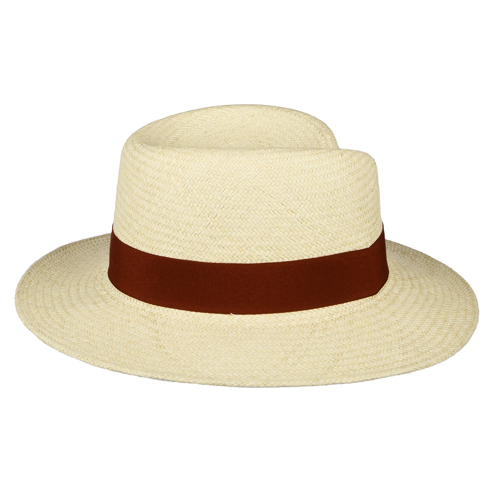 Sombrero Panamá Fedora Florence de Failsworth - Natural-ladrillo