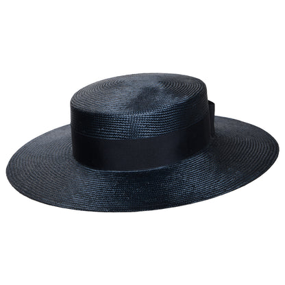 Sombrero Boater Audrey de Whiteley - Azul Marino
