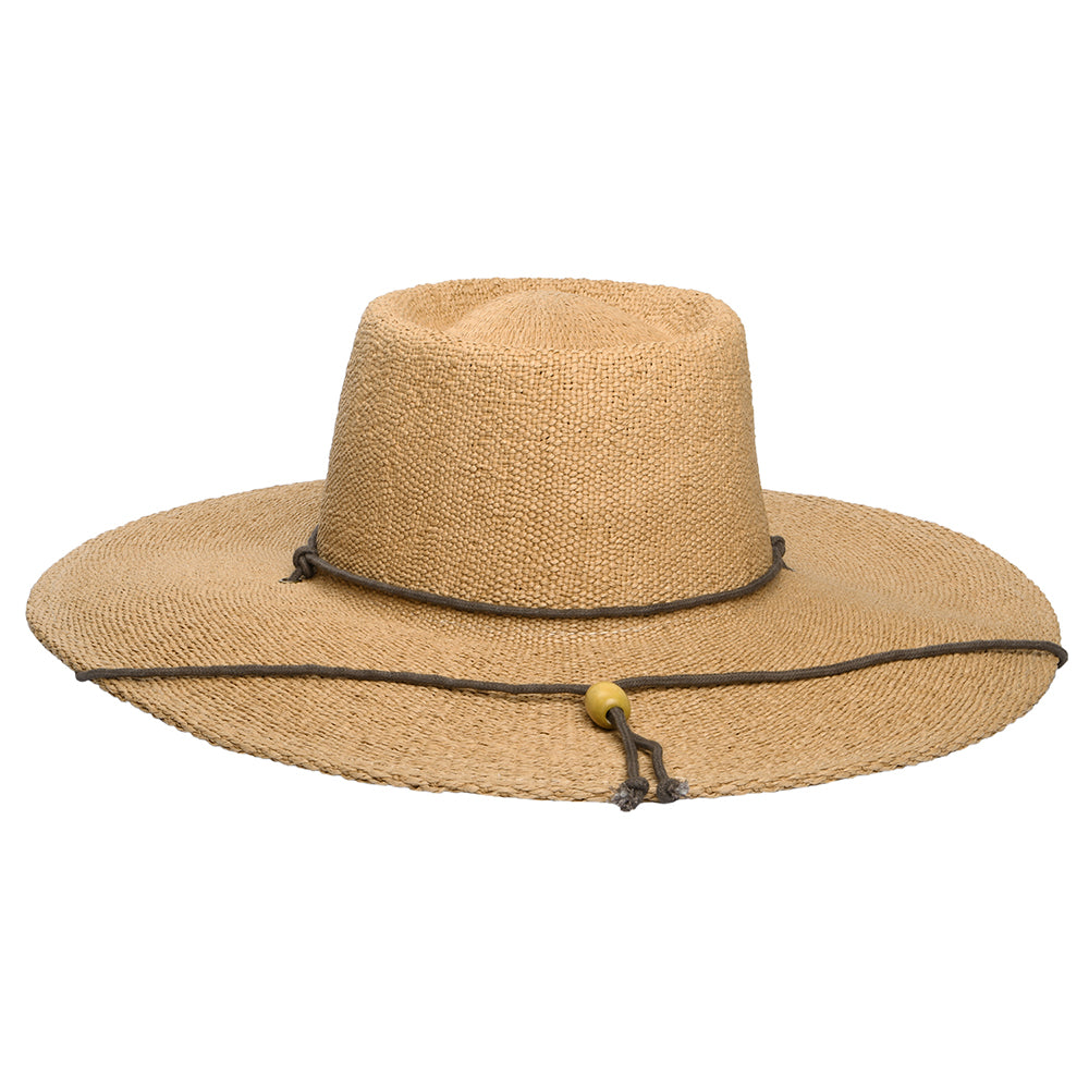 Sombrero Gaucho Shondo de paja toyo de Scala - Té