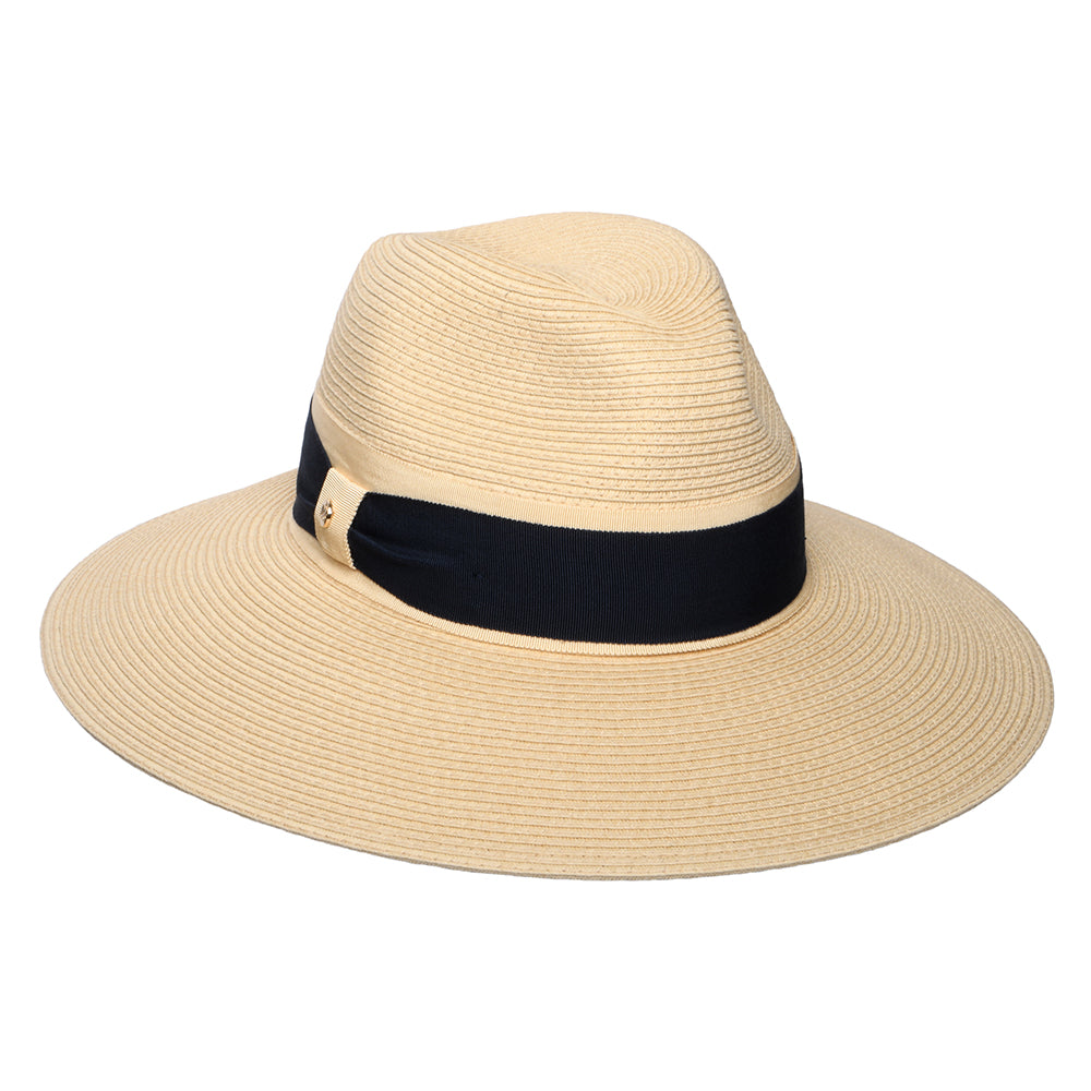Sombrero Fedora Positano de ala ancha verano de Failsworth - Natural
