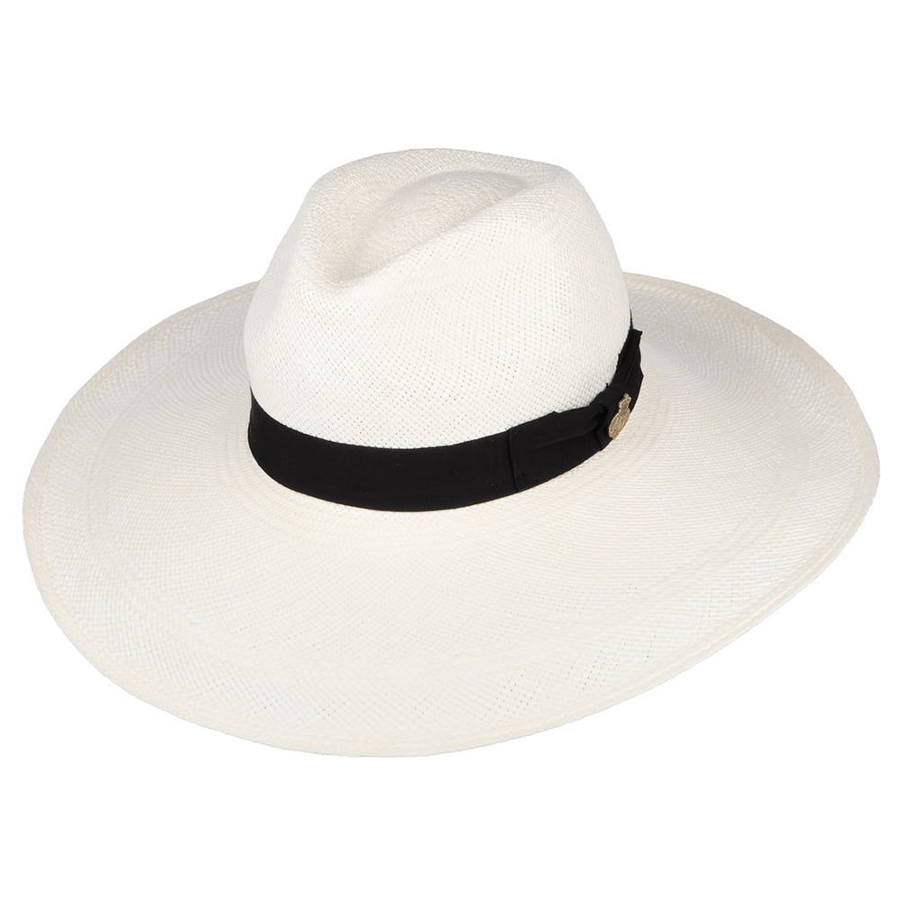 Sombrero Panamá Jessica de ala ancha de Christys - Decolorado