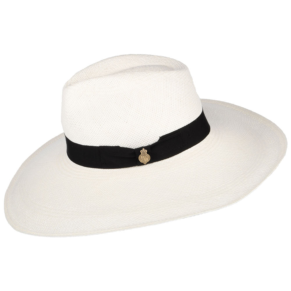 Sombrero Panamá Jessica de ala ancha de Christys - Decolorado