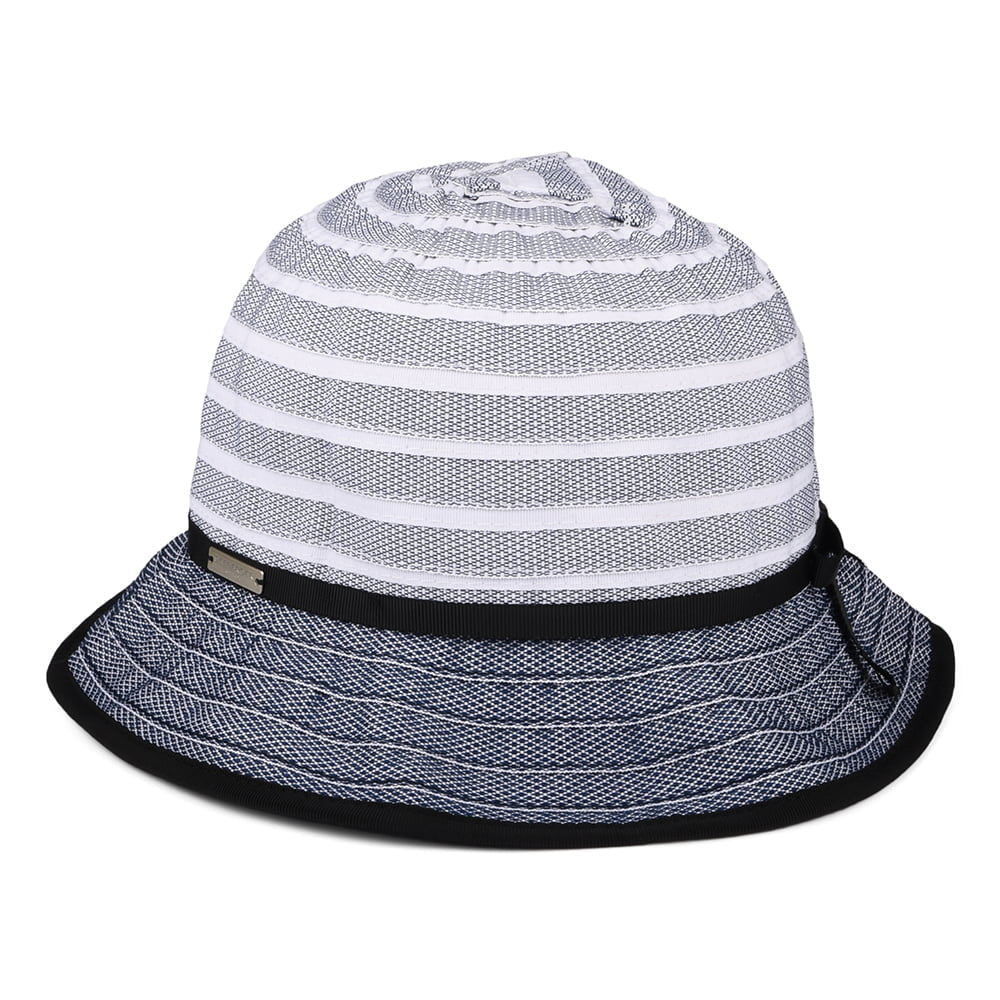 Sombrero Cloche Ribbon de Seeberger - Azul