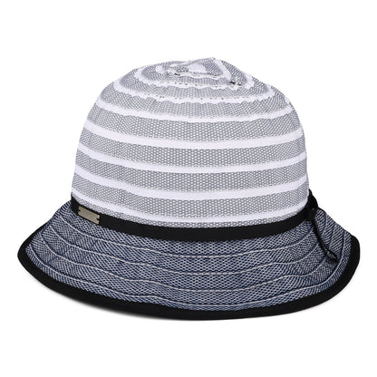 Sombrero Cloche Ribbon de Seeberger - Azul