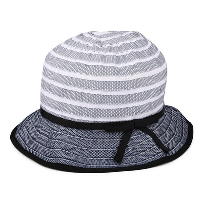 Sombrero Cloche Ribbon de Seeberger - Azul