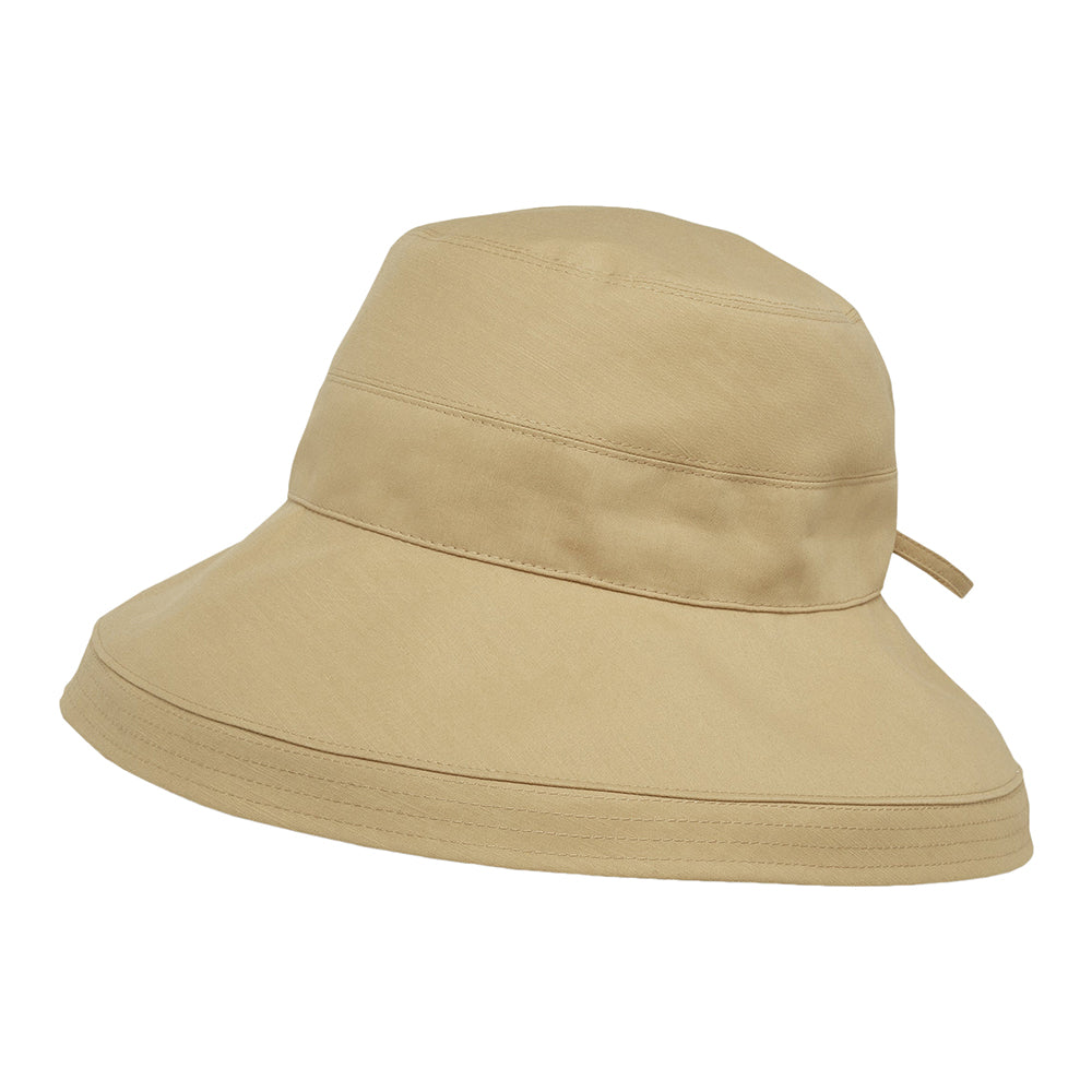 Sombrero de Sol Campana Natural reversible de Sunday Afternoons - Marrón Claro-Multi