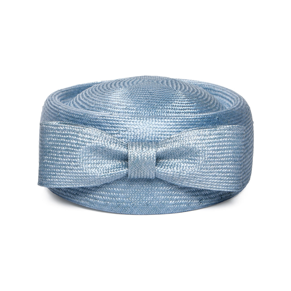 Sombrero Pillbox mujeres Jackie O de paja de Whiteley - Campanula