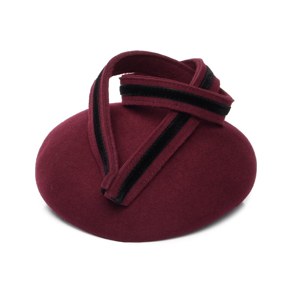 Sombrero Pillbox Rachael de lana de Whiteley - Mora