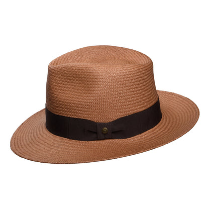 Sombrero Panamá Fedora de Failsworth - Tabaco