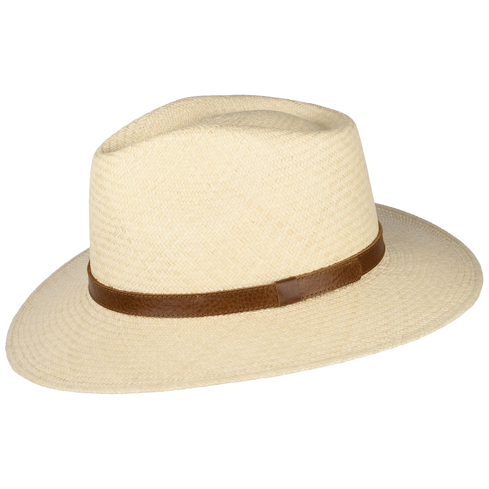 Sombrero Fedora Panama Safari de Failsworth - Natural