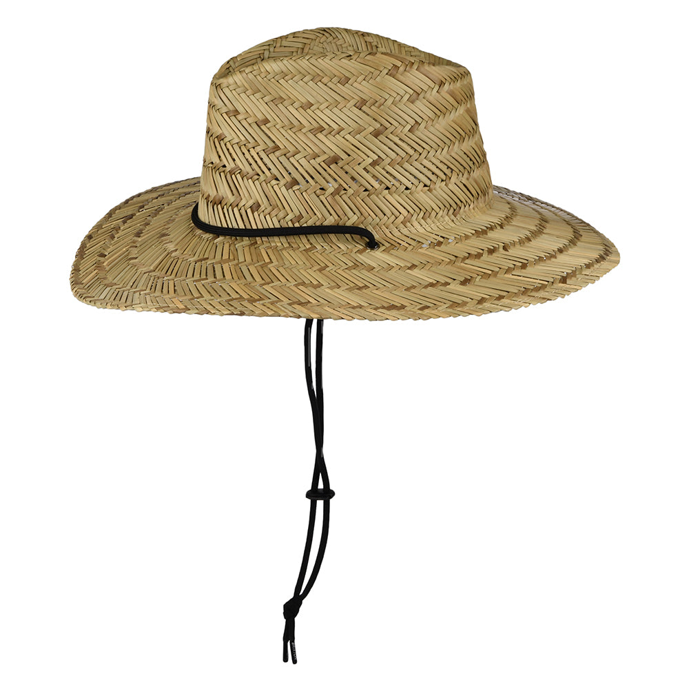 Sombrero de Guardacosta Messer de paja de Brixton - Beige Arena