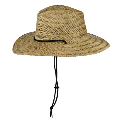 Sombrero de Guardacosta Messer de paja de Brixton - Beige Arena