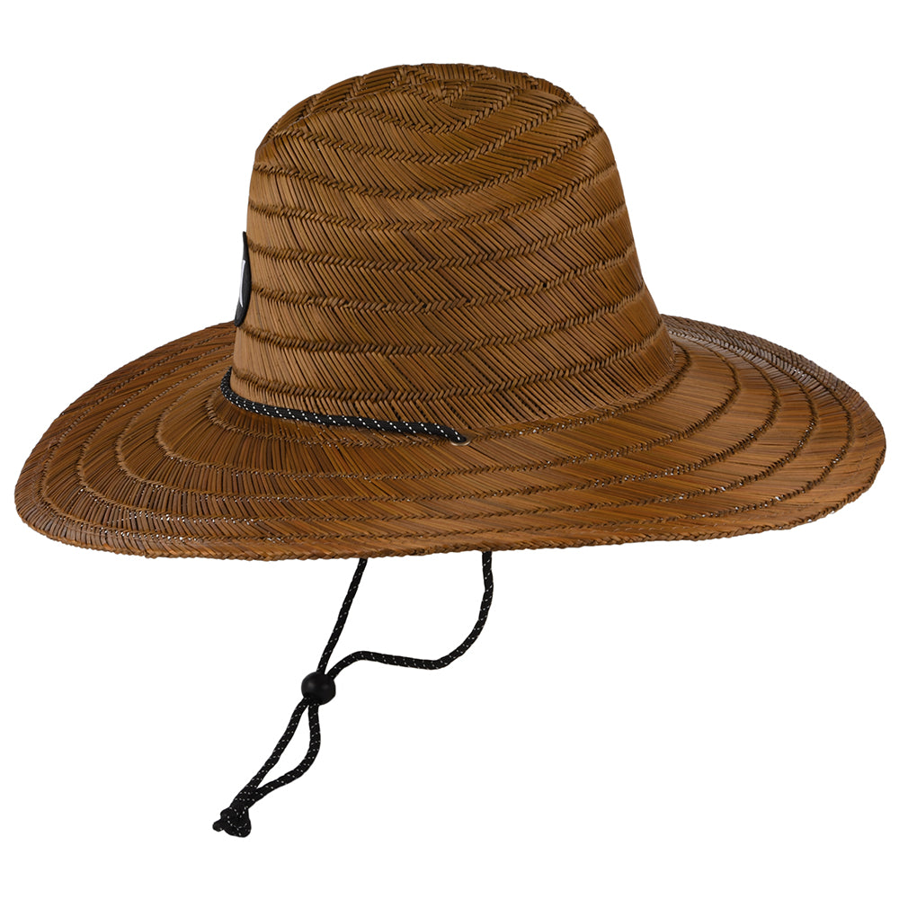 Sombrero de Guardacosta Weekender de paja de Hurley - Marrón
