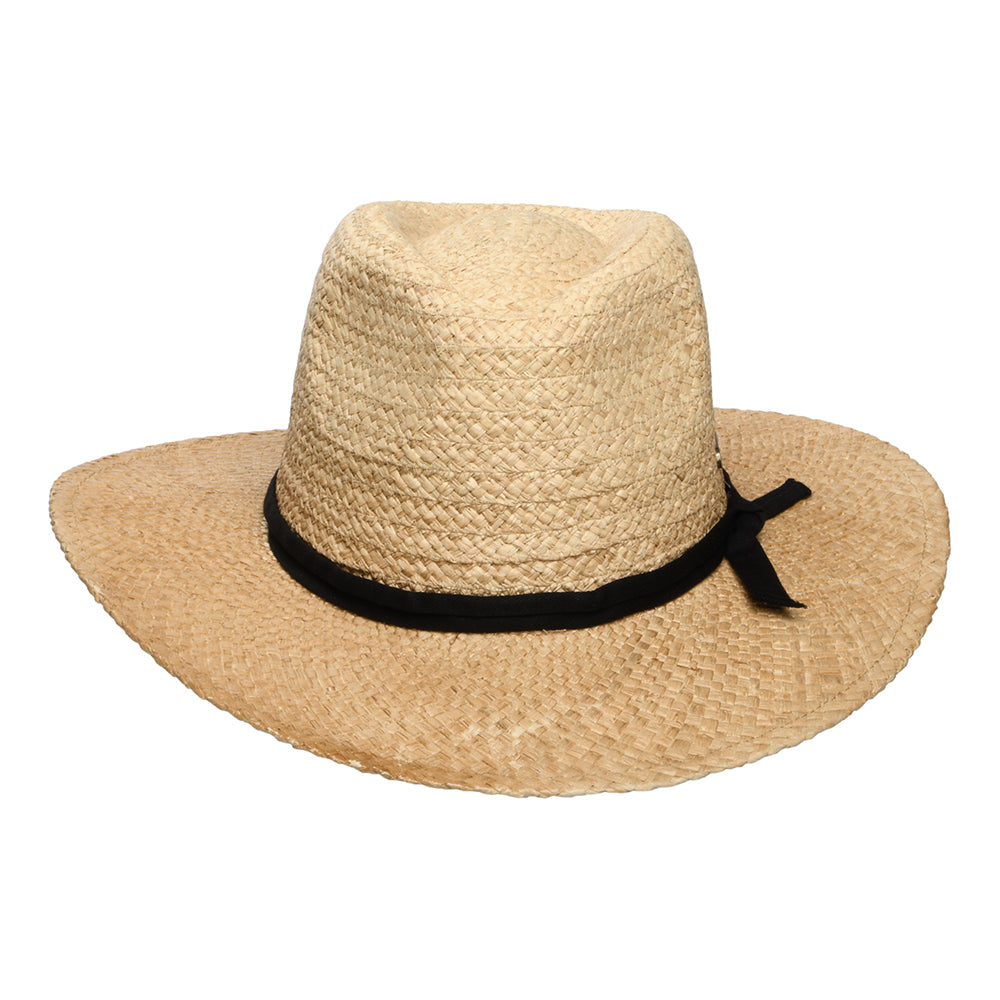 Sombrero Fedora Tulum de paja de rafia de Sunday Afternoons - Natural