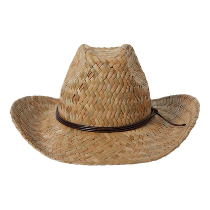 Sombrero Cowboy Houston II de paja de Brixton - Beige Arena