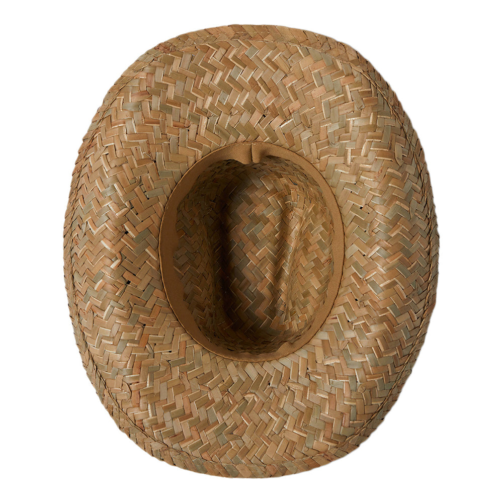 Sombrero Cowboy Houston II de paja de Brixton - Beige Arena