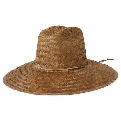 Sombrero de Guardacosta Bells II de paja de Brixton - Marrón Claro