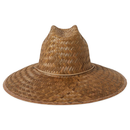 Sombrero de Guardacosta Bells II de paja de Brixton - Marrón Claro