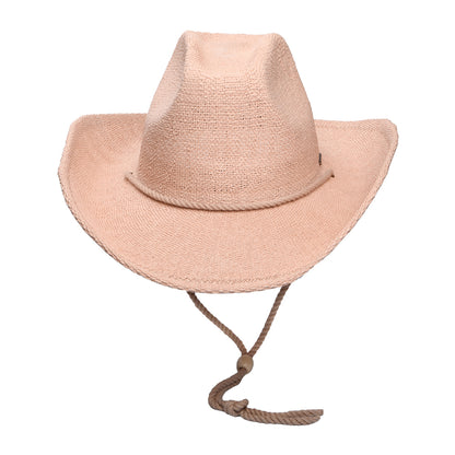 Sombrero Cowboy Austin de paja de Brixton - Rubor