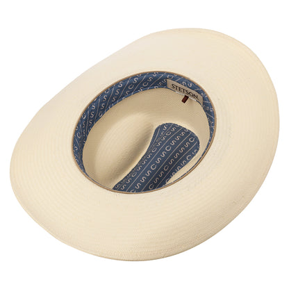 Sombrero Cowboy Western de paja toyo de Stetson - Decolorado