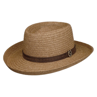 Sombrero Gambler de paja toyo de Stetson - Arena del Desierto