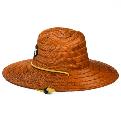 Sombrero de Guardacosta Weekender de paja de Hurley - Cobrizo