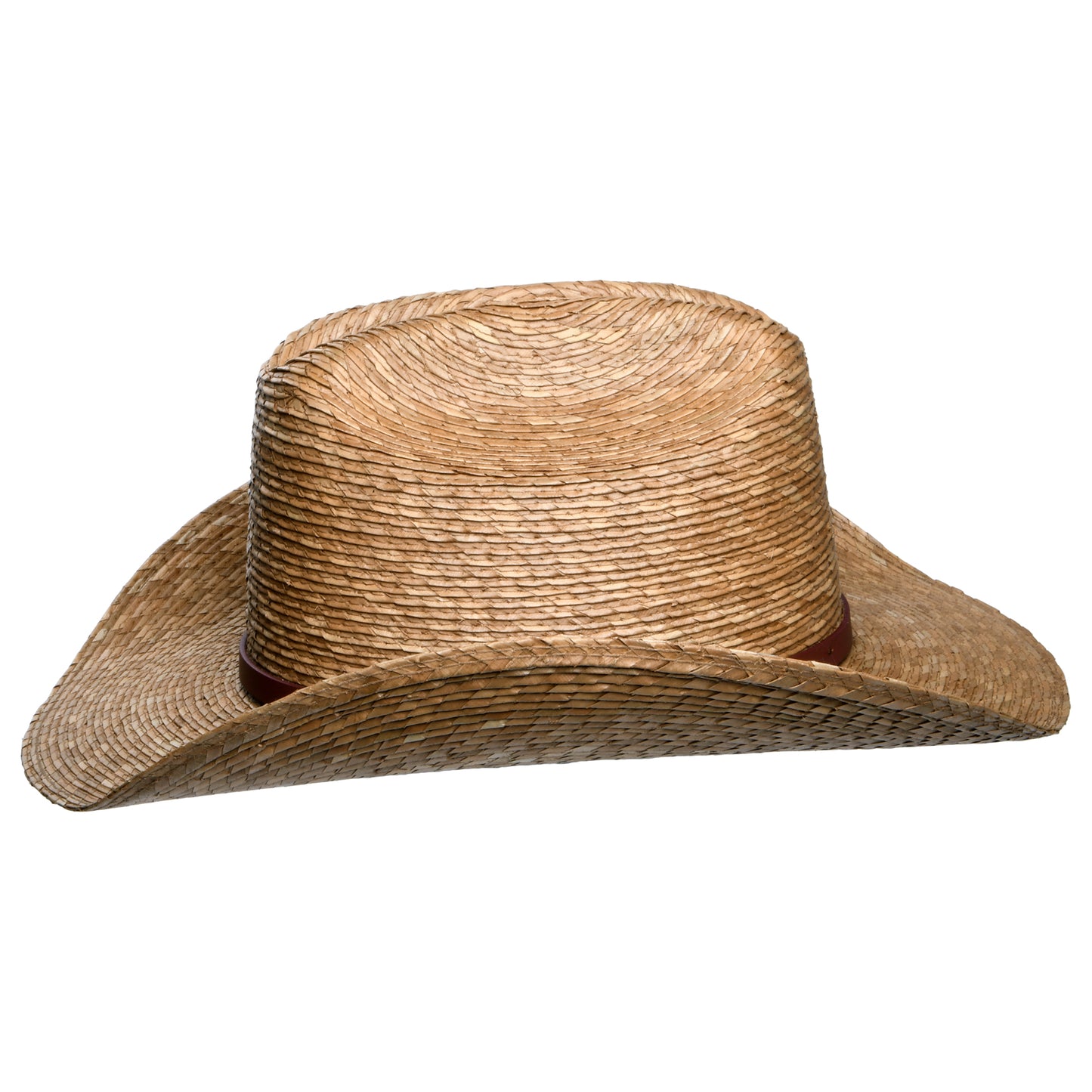Sombrero Cowboy Western de de paja de palmera de Stetson - Marrón Claro