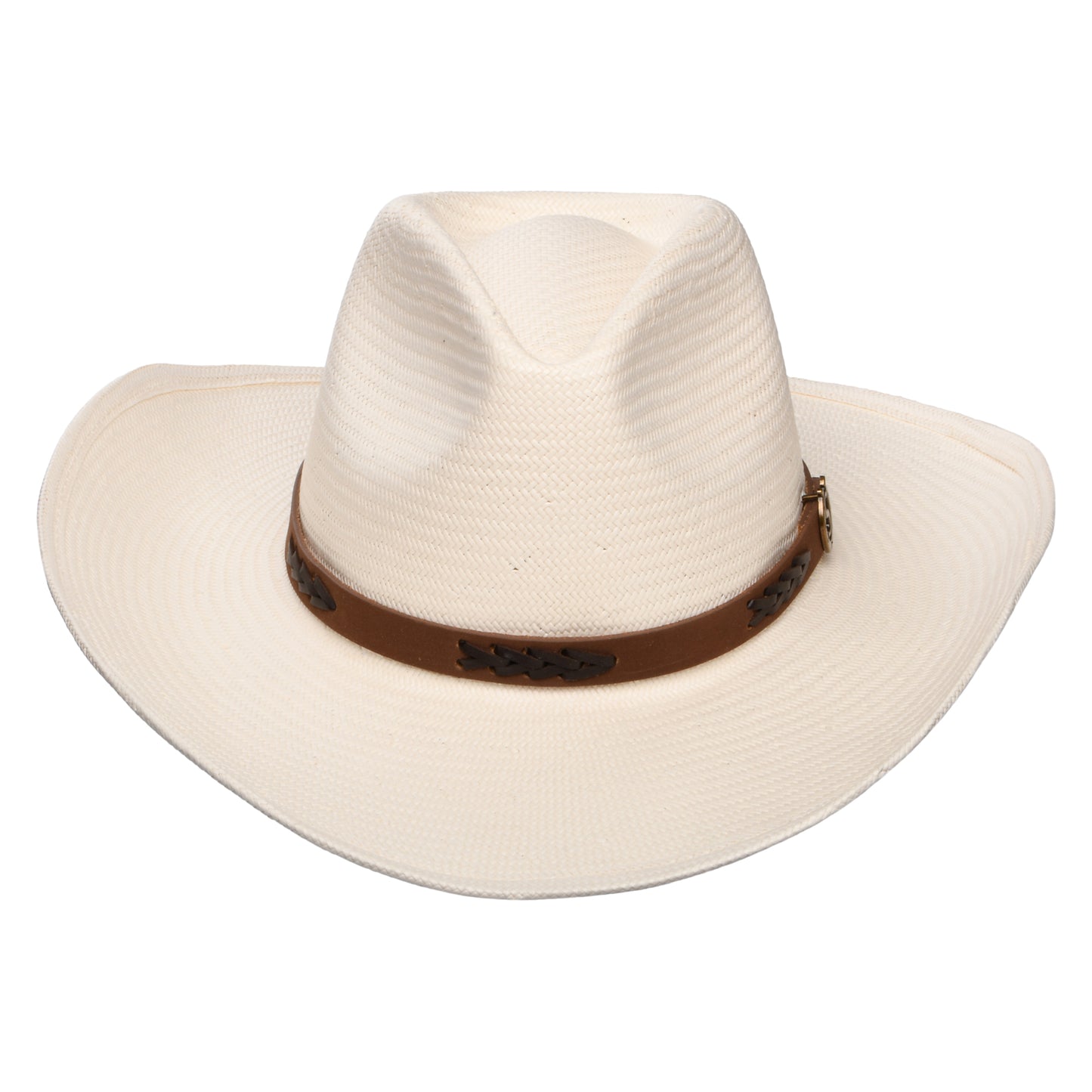 Sombrero Cowboy Palo Grande ligera de paja toyo de Stetson - Decolorado