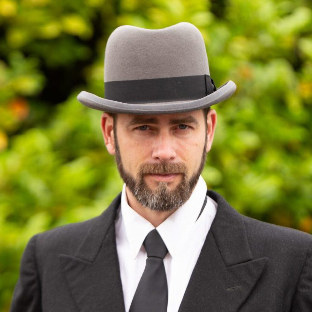 Homburg Churchill de Denton - Gris